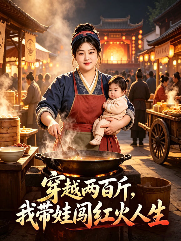 穿越两百斤，我带娃闯红火人生