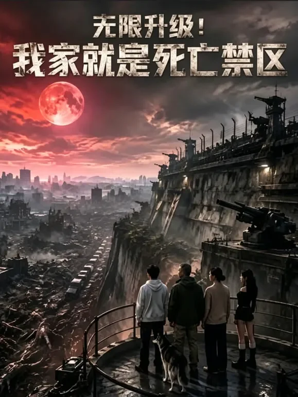 无限升级！我家就是死亡禁区短剧海报