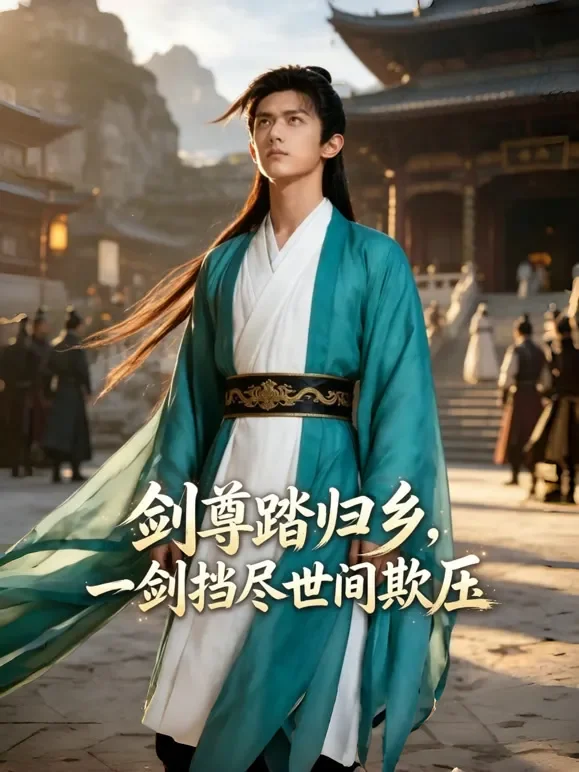 剑尊踏归乡，一剑挡尽世间欺压短剧海报