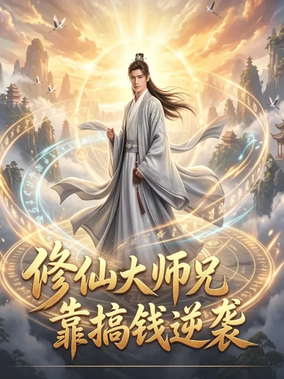 修仙大师兄靠搞钱逆袭短剧海报