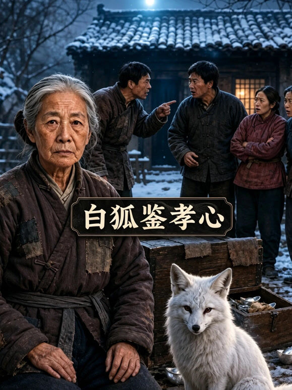 白狐鉴孝心