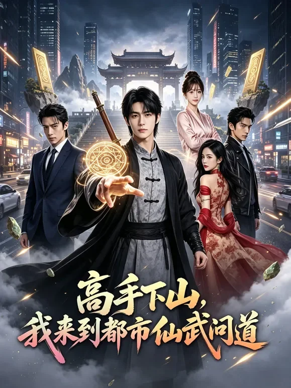 高手下山，我来到都市仙武问道短剧海报