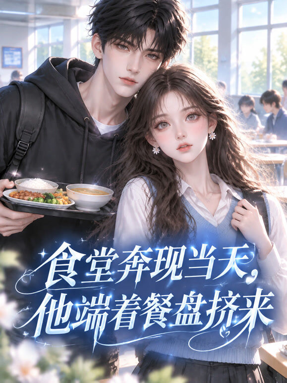 食堂奔现当天，他端着餐盘挤来