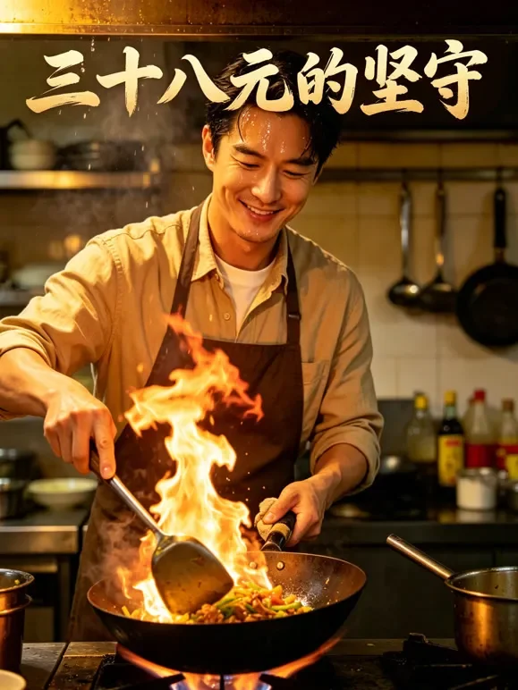 三十八元的坚守短剧海报