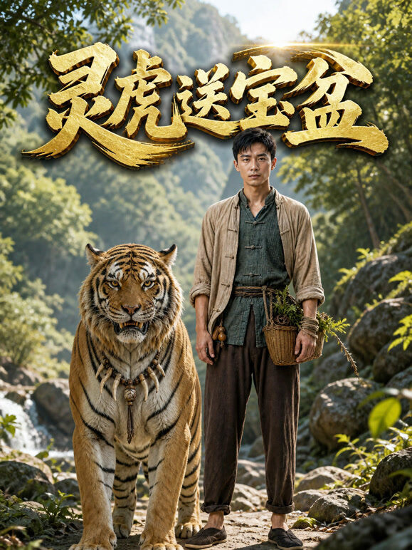 灵虎送宝盆