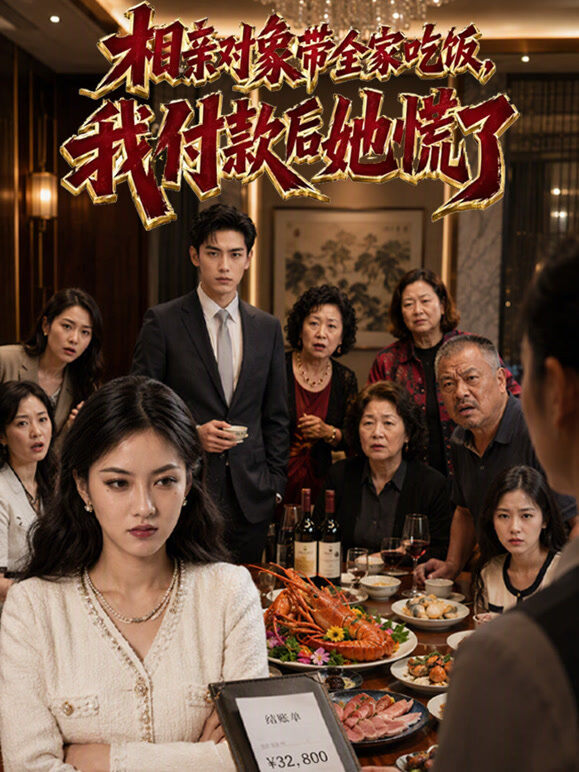 相亲对象带全家吃饭，我付款后她慌了