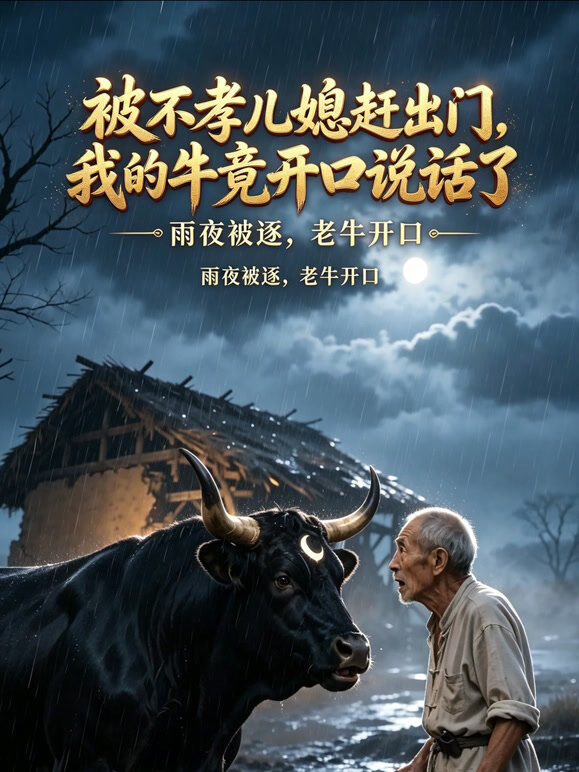 被不孝儿媳赶出门，我的牛竟开口说话了