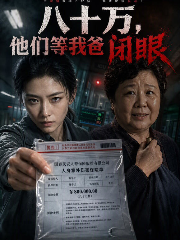 八十万，他们等我爸闭眼