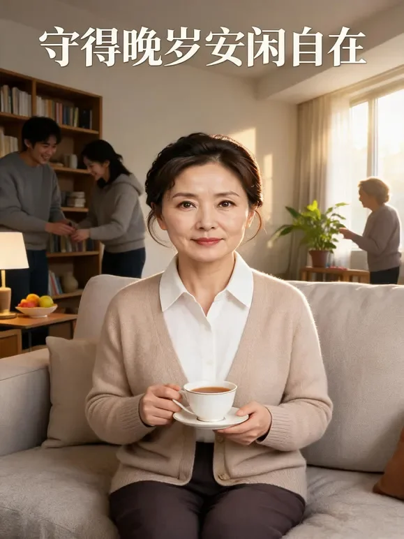 守得晚岁安闲自在短剧海报