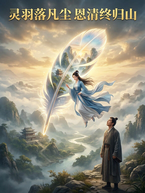 灵羽落凡尘恩清终归山