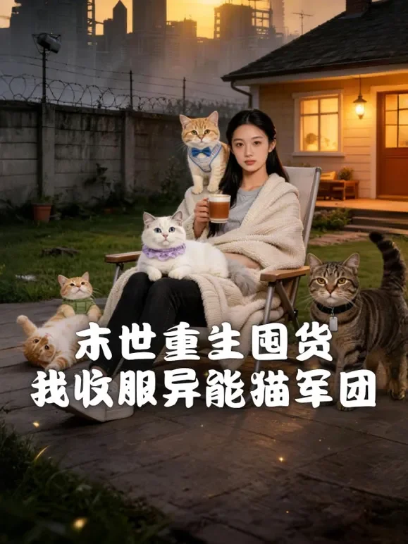 末世重生囤货，我收服异能猫军团短剧海报