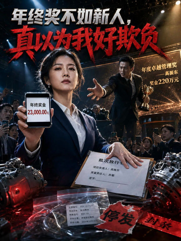 年终奖不如新人，真以为我好欺负