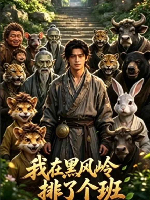 我在黑风岭排了个班短剧海报