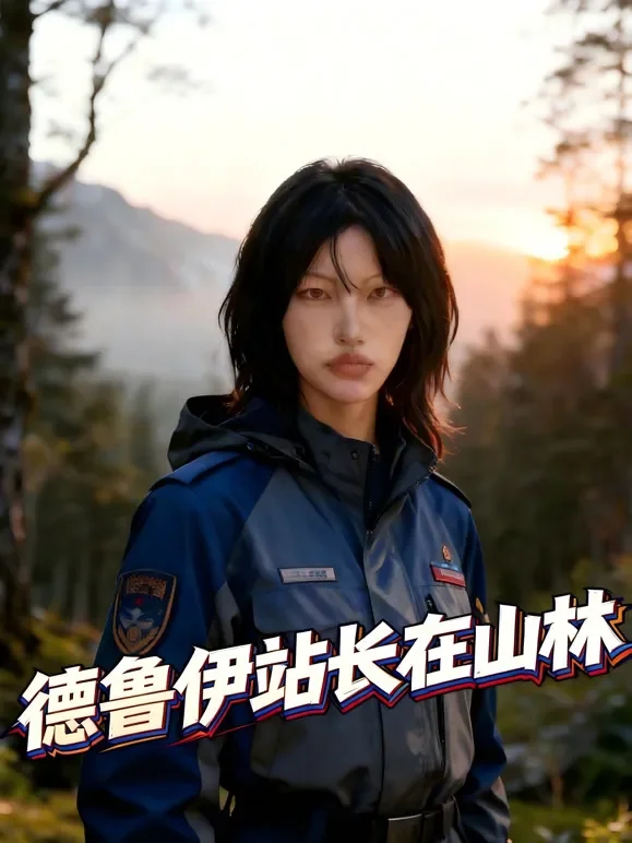 德鲁伊站长在山林短剧海报