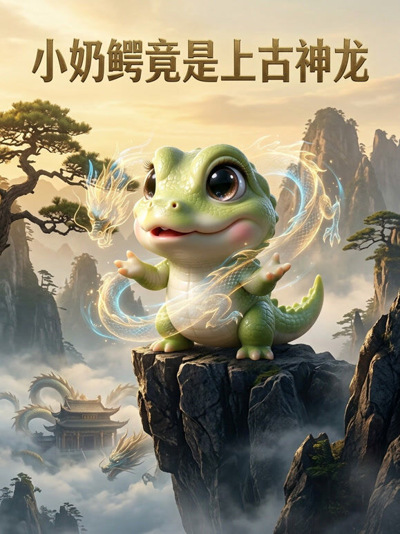 小奶鳄竟是上古神龙