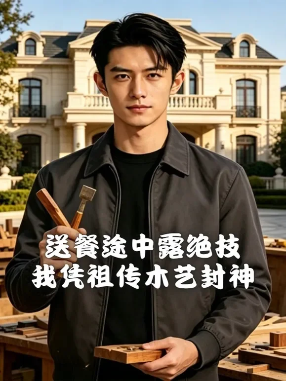 送餐途中露绝技，我凭祖传木艺封神短剧海报