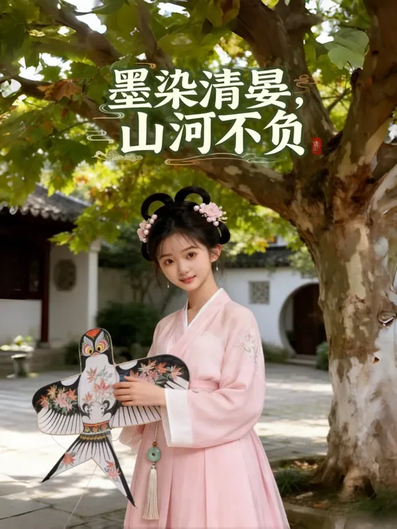 墨染清晏，山河不负短剧海报