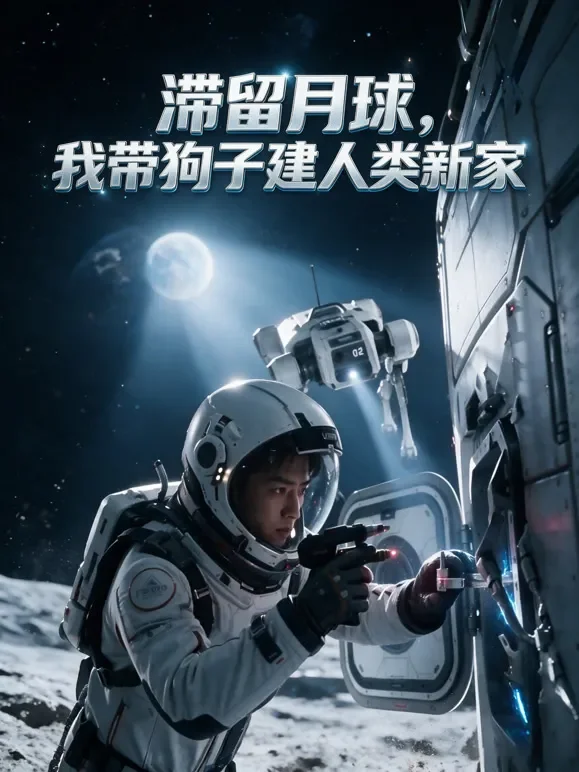 滞留月球，我带狗子建人类新家短剧海报
