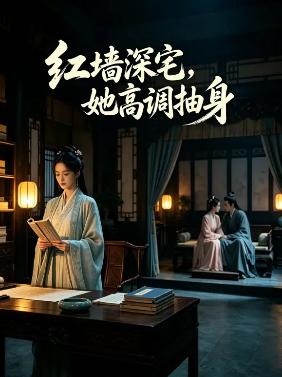 红墙深宅，她高调抽身短剧海报