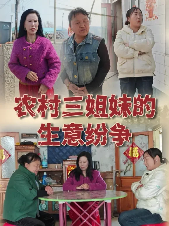 农村三姐妹的生意纷争短剧海报