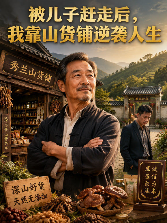 被儿子赶走后，我靠山货铺逆袭人生