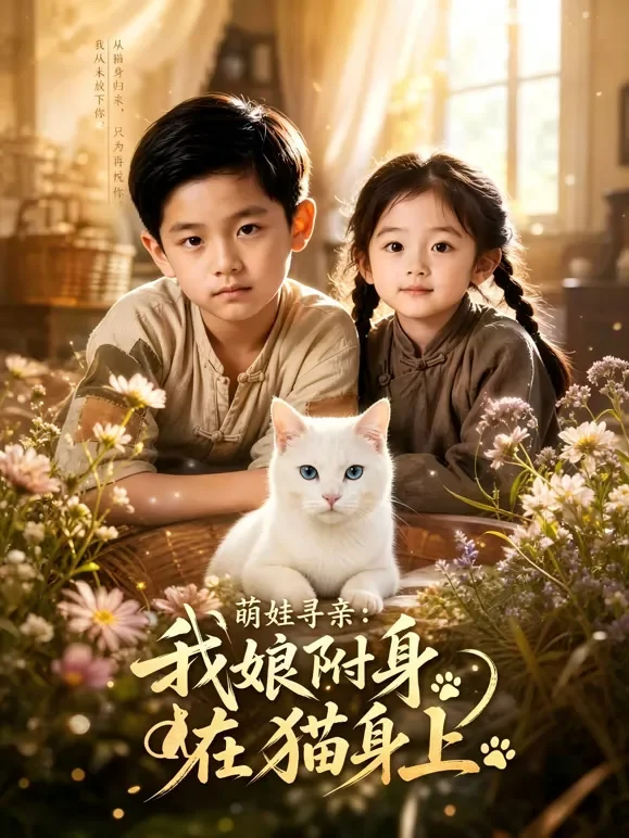 萌娃寻亲：我娘附身在猫身上短剧海报