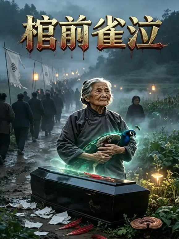 《棺前雀泣》短剧海报