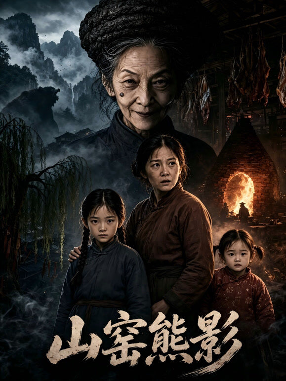 山窑熊影