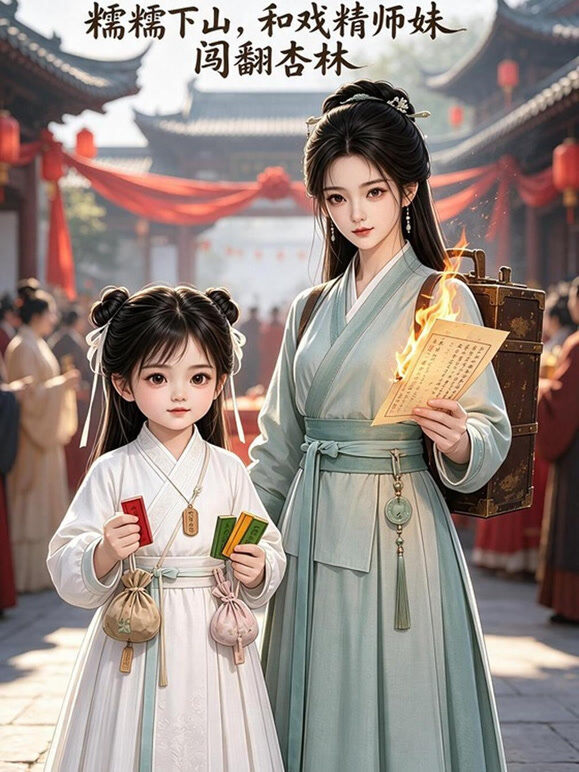 糯糯下山，和戏精师妹闯翻杏林
