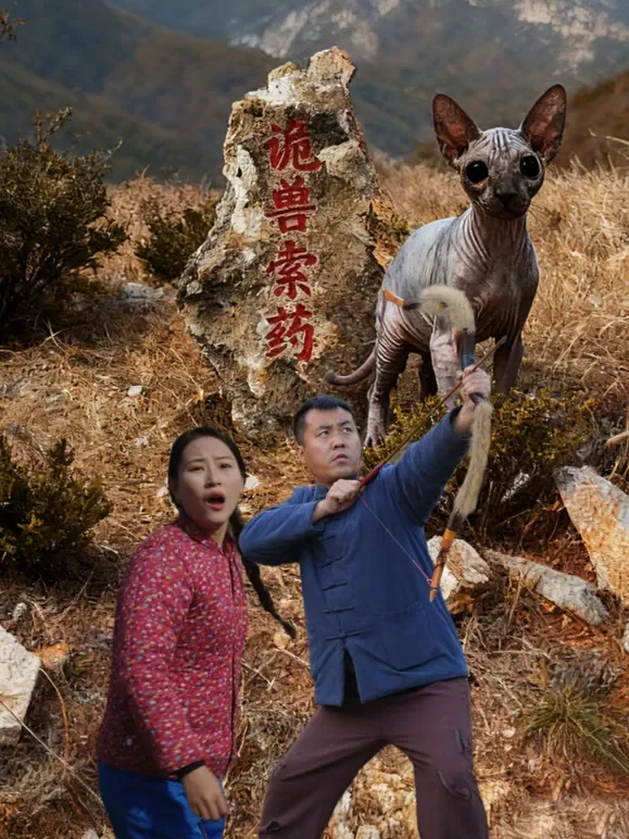 诡兽索药短剧海报