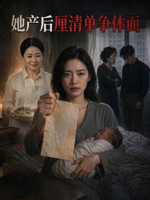 她产后厘清单争体面