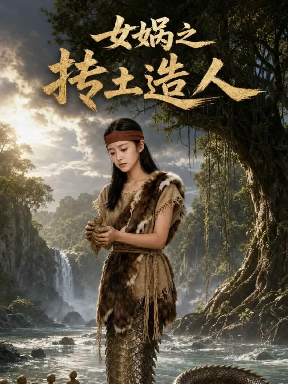 女娲之抟土造人短剧海报