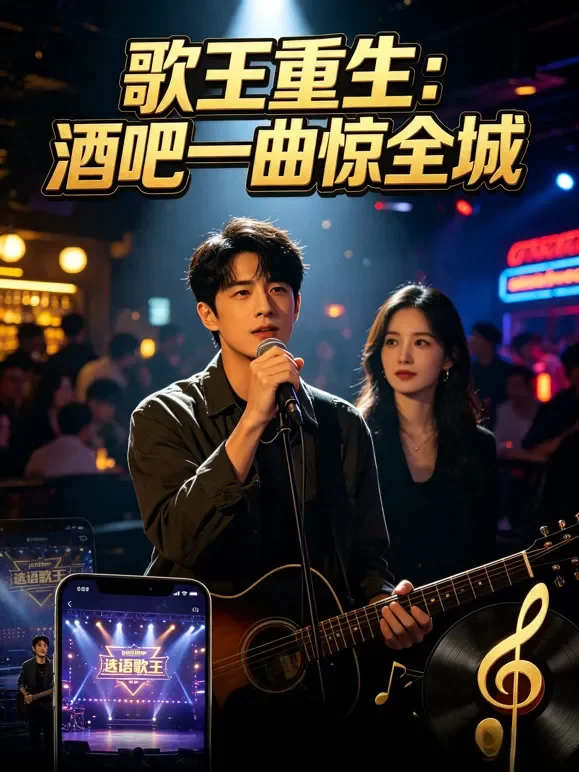 歌王重生：酒吧一曲惊全城短剧海报