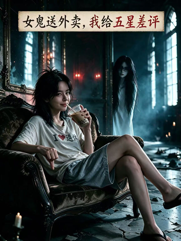 女鬼送外卖，我给五星差评