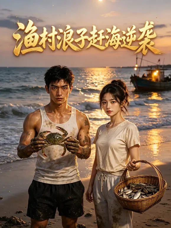 渔村浪子赶海逆袭短剧海报