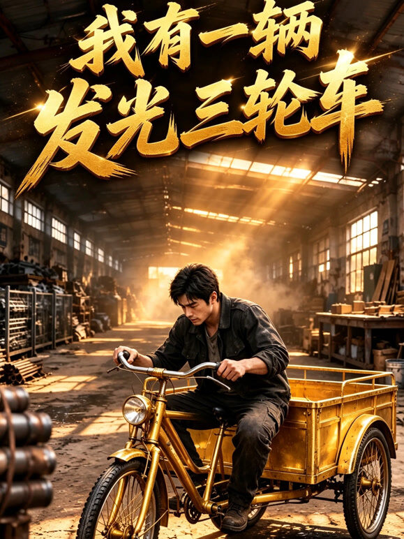我有一辆发光三轮车