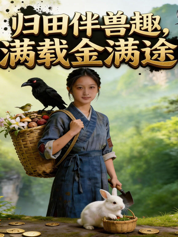 归田伴兽趣，满载金满途
