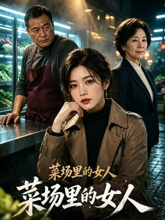 菜场里的女人
