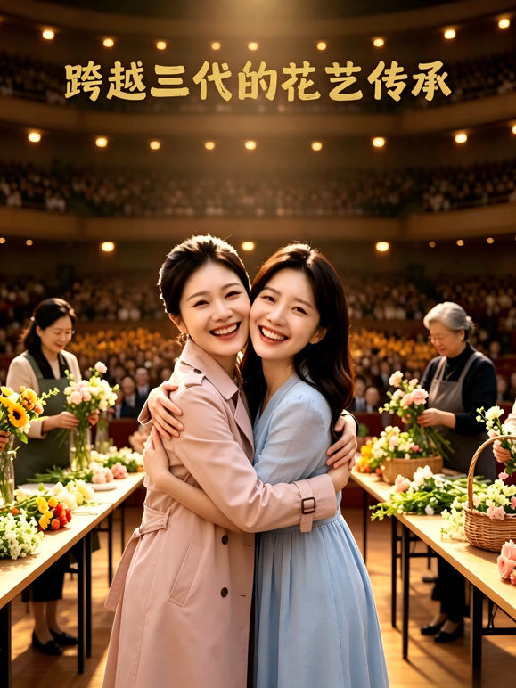 跨越三代的花艺传承