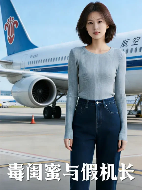 毒闺蜜与假机长短剧海报