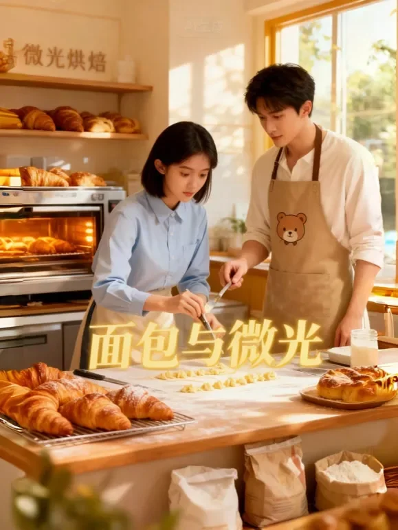 面包与微光短剧海报