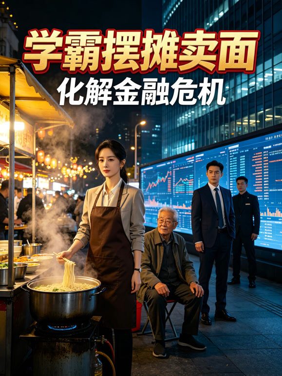 学霸摆摊卖面，化解金融危机