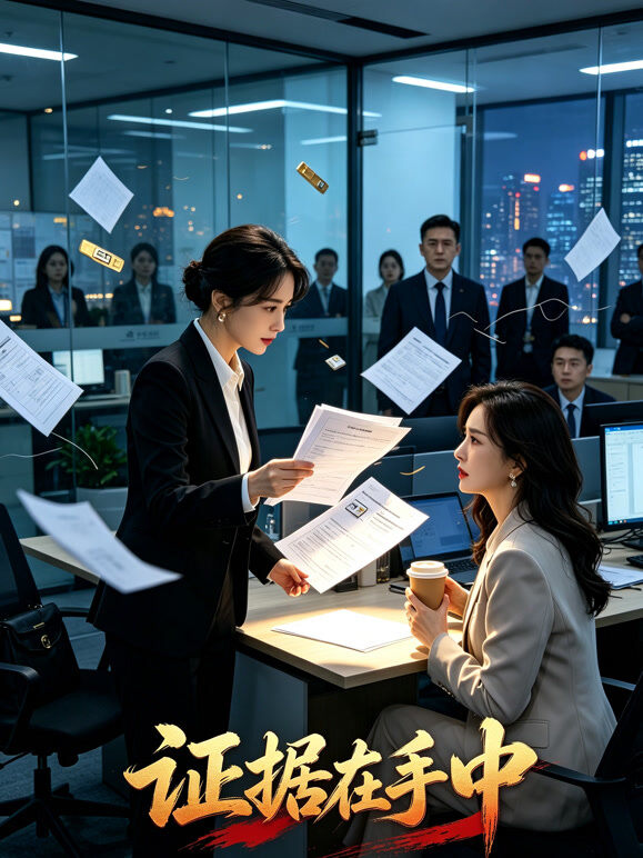 证据在手中