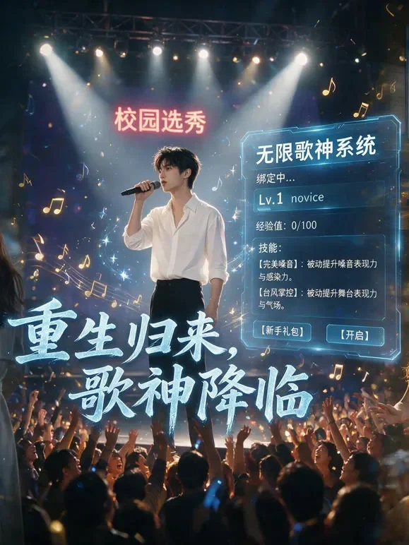 重生归来，歌神降临短剧海报