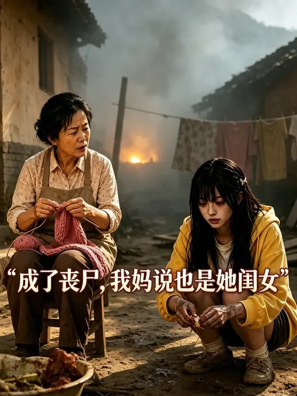 成了丧尸，我妈说也是她闺女短剧海报