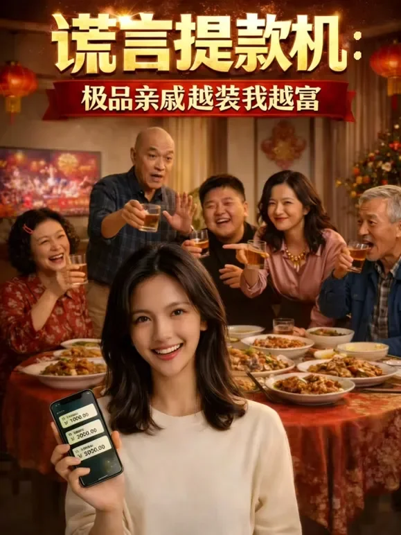 谎言提款机：极品亲戚越装我越富短剧海报