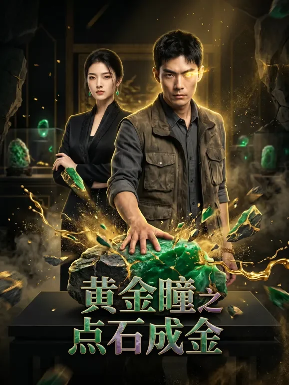 黄金瞳之点石成金短剧海报