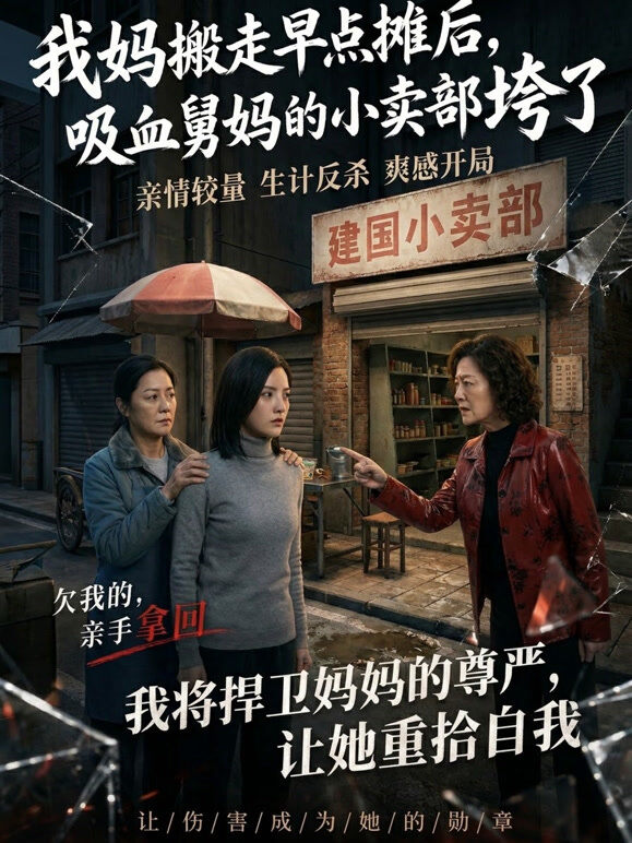 我妈搬走早点摊后，吸血舅妈的小卖部垮了