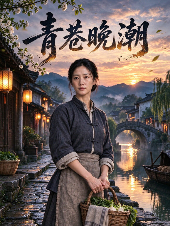 青巷晚潮