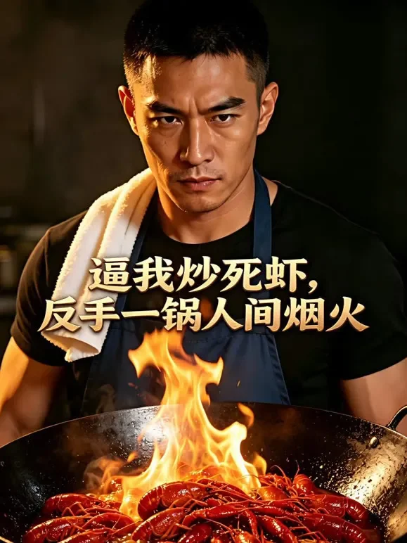 逼我炒死虾，反手一锅人间烟火短剧海报